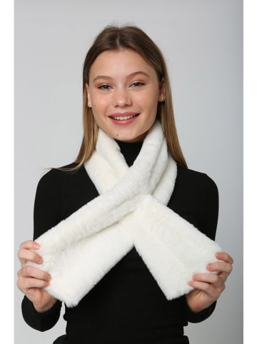 Lucky Bees Schal in Weiß - (L)106 x (B)15 cm