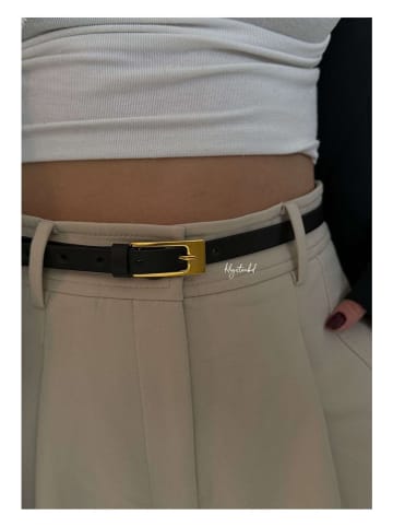 Lucky Bees Pasek w kolorze czarnym - dł. 100 cm