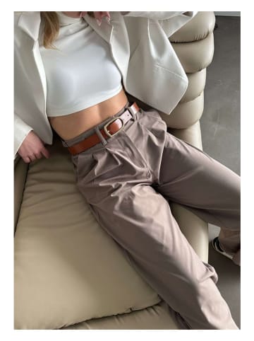 Lucky Bees Gürtel in Hellbraun - (L)100 cm