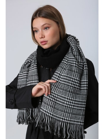 Lucky Bees Schal in Schwarz - (L)185 x (B)75 cm
