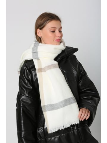 Lucky Bees Schal in Weiß - (L)180 x (B)70 cm