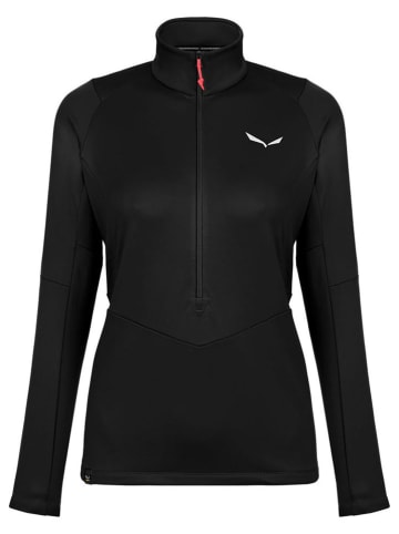 Salewa Fleecepullover "Puez" in Schwarz