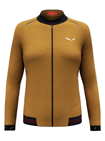 Salewa Kurtka polarowa "Pedroc PL 2" w kolorze jasnobrązowym