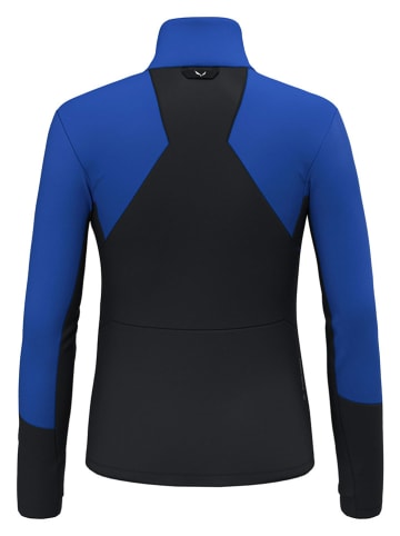 Salewa Fleecejacke "Ortles" in Blau/ Schwarz
