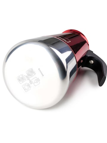 Ibili Espressokocher ''Moca'' in Rot - 280 ml