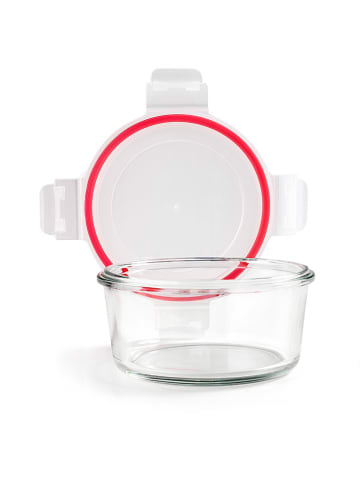 Ibili 2er-Set: Frischhaltedosen in Rot - 800 ml