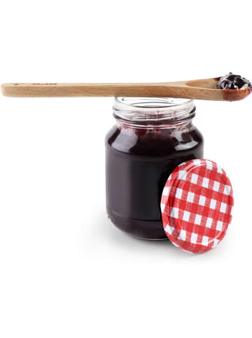 Ibili Łyżki (2 szt.) w kolorze jasnobrązowym do konfitur - dł. 18 cm