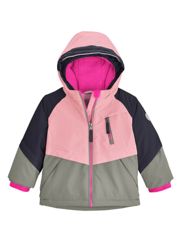 Killtec Ski-/ Snowboardjacke "Fisw" in Rosa/ Dunkelblau/ Khaki