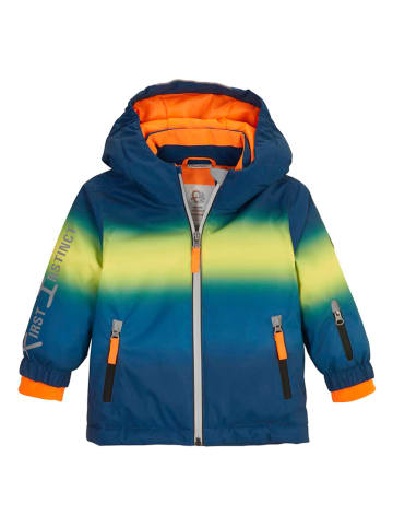 Killtec Ski-/ Snowboardjacke "Fisw" in Blau/ Gelb