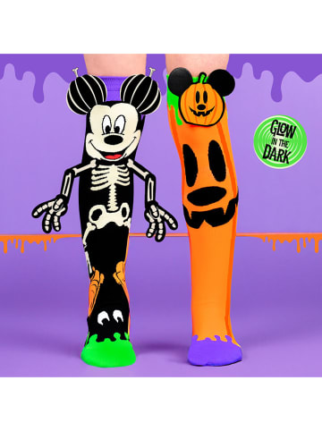 Heinrich Bauer Socken ''Mickey - Glow in the Dark'' in Bunt