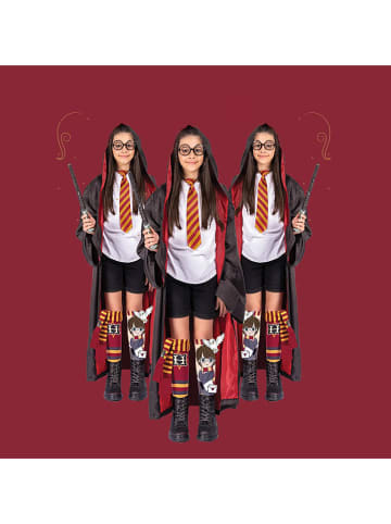 Heinrich Bauer Skarpety "Harry Potter" w kolorze bordowo-szarym