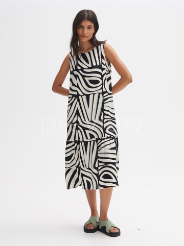 OPUS Kleid in Schwarz/ Weiß