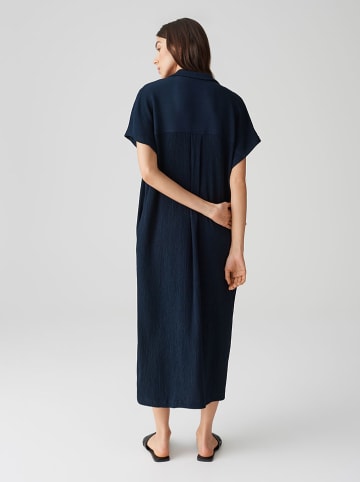 OPUS Sukienka w kolorze granatowym