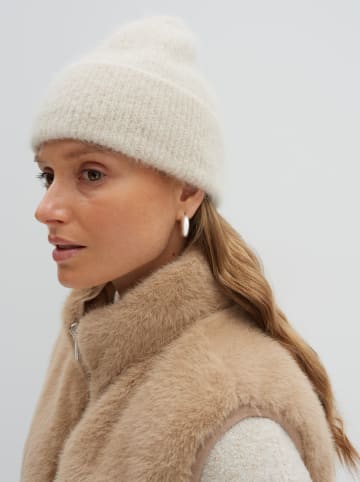 Someday Czapka w kolorze kremowym