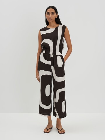 Someday Jumpsuit bruin/wit