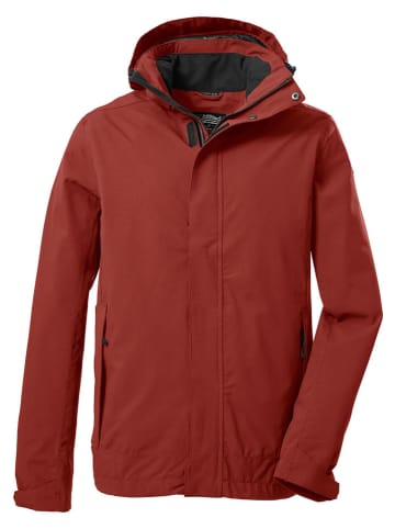 Killtec Funktionsjacke ''KOS 87'' in Rostrot