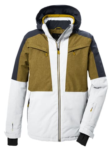 Killtec Funktionsjacke ''KSW 407'' in Weiß/ Grau/ Khaki