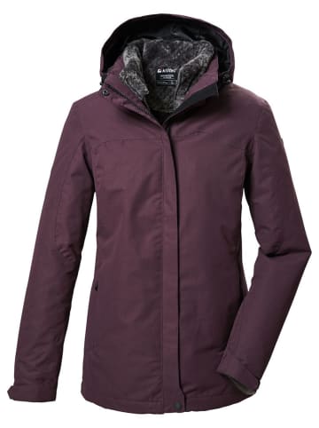 Killtec Functionele jas ''KOW 303'' pruimkleurig