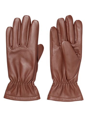 Becksöndergaard Leder-Handschuhe in Braun