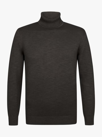 PROFUOMO Rollkragenpullover in Braun