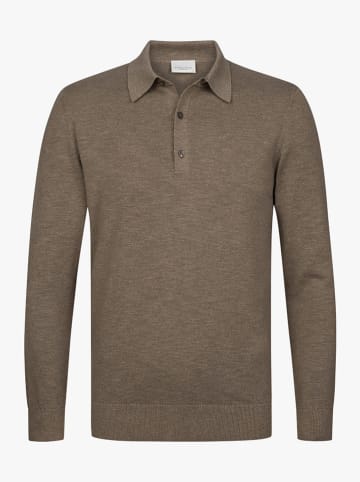 PROFUOMO Poloshirt taupe