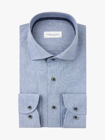 PROFUOMO Blouse lichtblauw