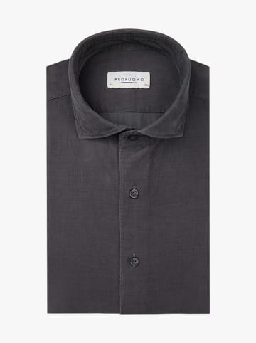 PROFUOMO Blouse antraciet