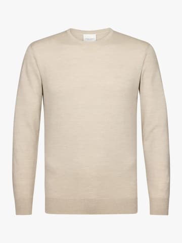 PROFUOMO Wollen trui beige