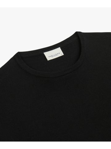 PROFUOMO Wollen trui zwart
