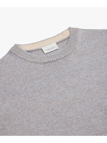 PROFUOMO Wollpullover in Hellblau