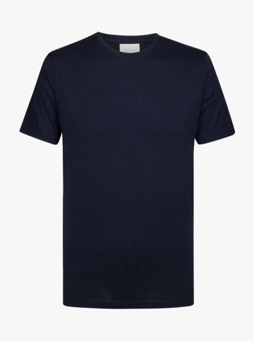 PROFUOMO Wollshirt in Dunkelblau