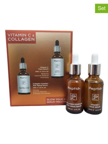 Peptid+ 2-częściowy zestaw "Collagen & Vitamin C" - po 30 ml