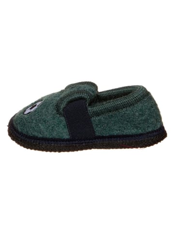 kitz-pichler Pantoffels "Bobby" groen