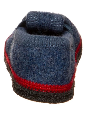 kitz-pichler Hausschuhe "Bobby" in Blau