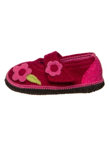 kitz-pichler Hausschuhe "Becky" in Pink/ Rot