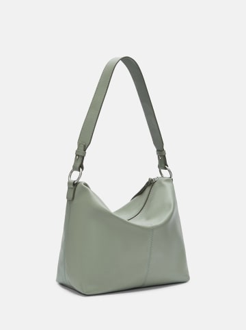 Liebeskind Berlin Leder-Schultertasche "Aissa" in Hellgrün - (B)25 x (H)25,5 x (T)12 cm