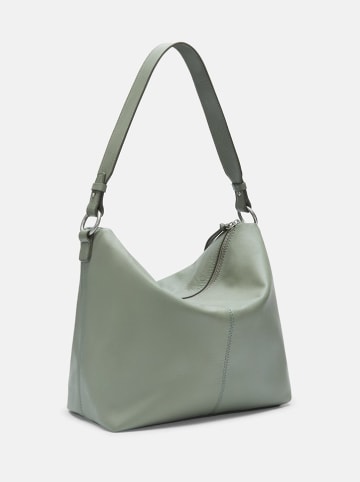 Liebeskind Berlin Leder-Schultertasche "Aissa" in Hellgrün - (B)25 x (H)25,5 x (T)12 cm