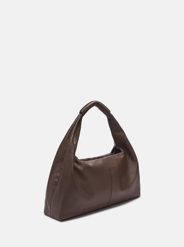 Liebeskind Berlin Leder-Henkeltasche "Scarlet" in Braun - (B)45 x (H)25 x (T)10,5 cm