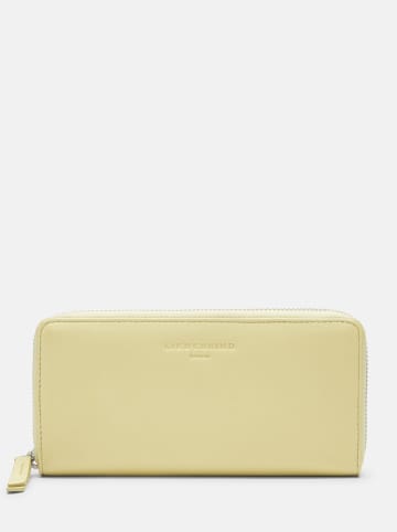 Liebeskind Berlin Leder-Geldbörse in Gelb - (B)19 x (H)9,5 x (T)2 cm
