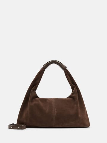 Liebeskind Berlin Leder-Henkeltasche "Scarlet" in Braun - (B)45 x (H)25 x (T)10,5 cm