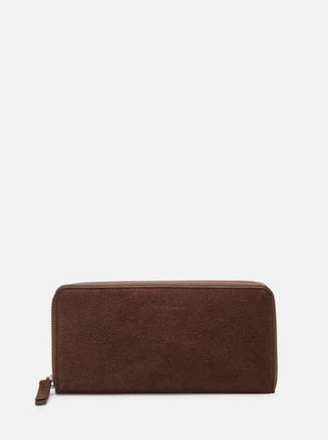 Liebeskind Berlin Leder-Geldbörse in Braun - (B)19,5 x (H)9,5 x (T)2 cm