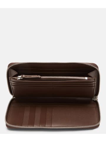 Liebeskind Berlin Leder-Geldbörse in Braun - (B)19,5 x (H)9,5 x (T)2 cm