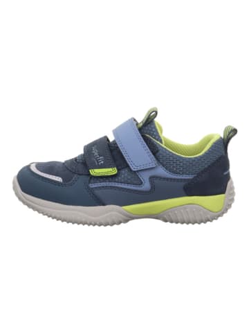 superfit Leder-Sneakers "Storm" in Dunkelblau