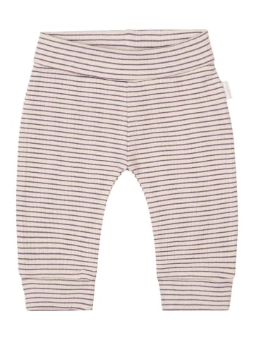 Noppies Hose "Gonesse" in Creme/ Lila