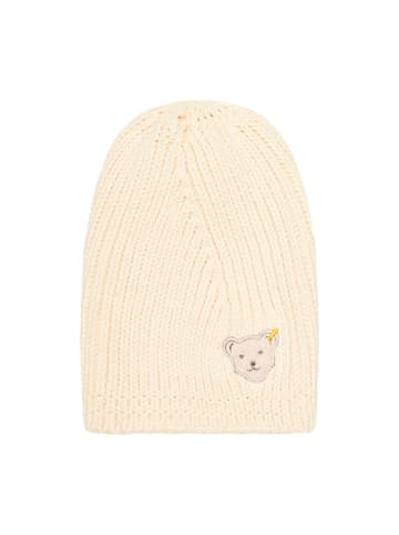 Steiff Strickmütze in Creme