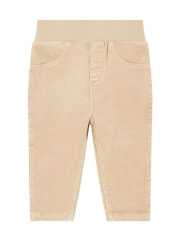 Steiff Spodnie sztruksowe w kolorze beżowym