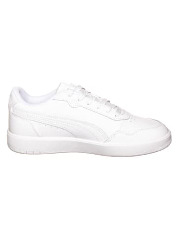 adidas Leder-Sneakers "Court Ultra" in Weiß
