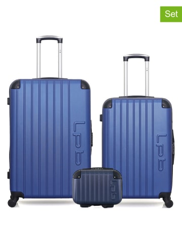 Les P´tites Bombes 3-częściowy zestaw "Hambourg" w kolorze niebieskim