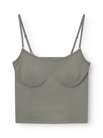 Rethinkit Top funkcyjny "True to body" w kolorze zielonym