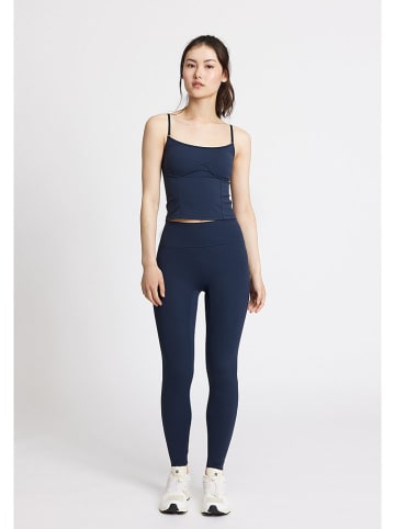 Rethinkit Trainingsleggings "All day" in Dunkelblau